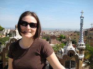 Tje view from Park Guell